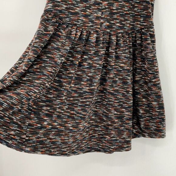 Anthropologie Maeve Multicolor Space Dye Knit Mini Jumper Skirt Small - Picture 6 of 9